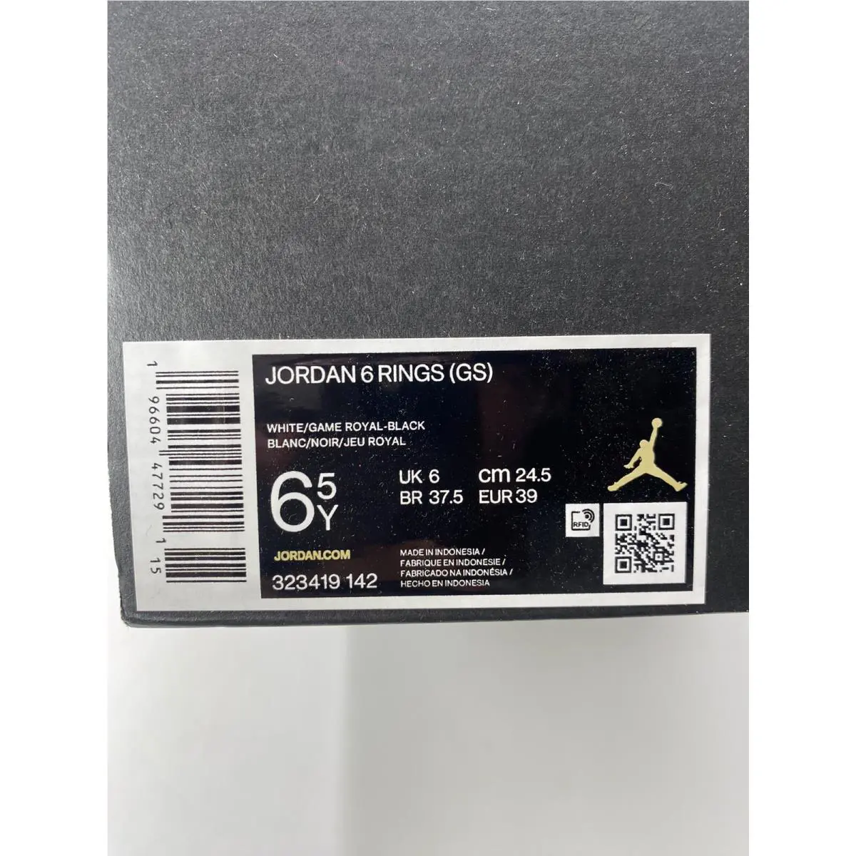 Nike shoes - Nike Jordan 6 - 323419 142 - White (UPC: 196604477291) 6