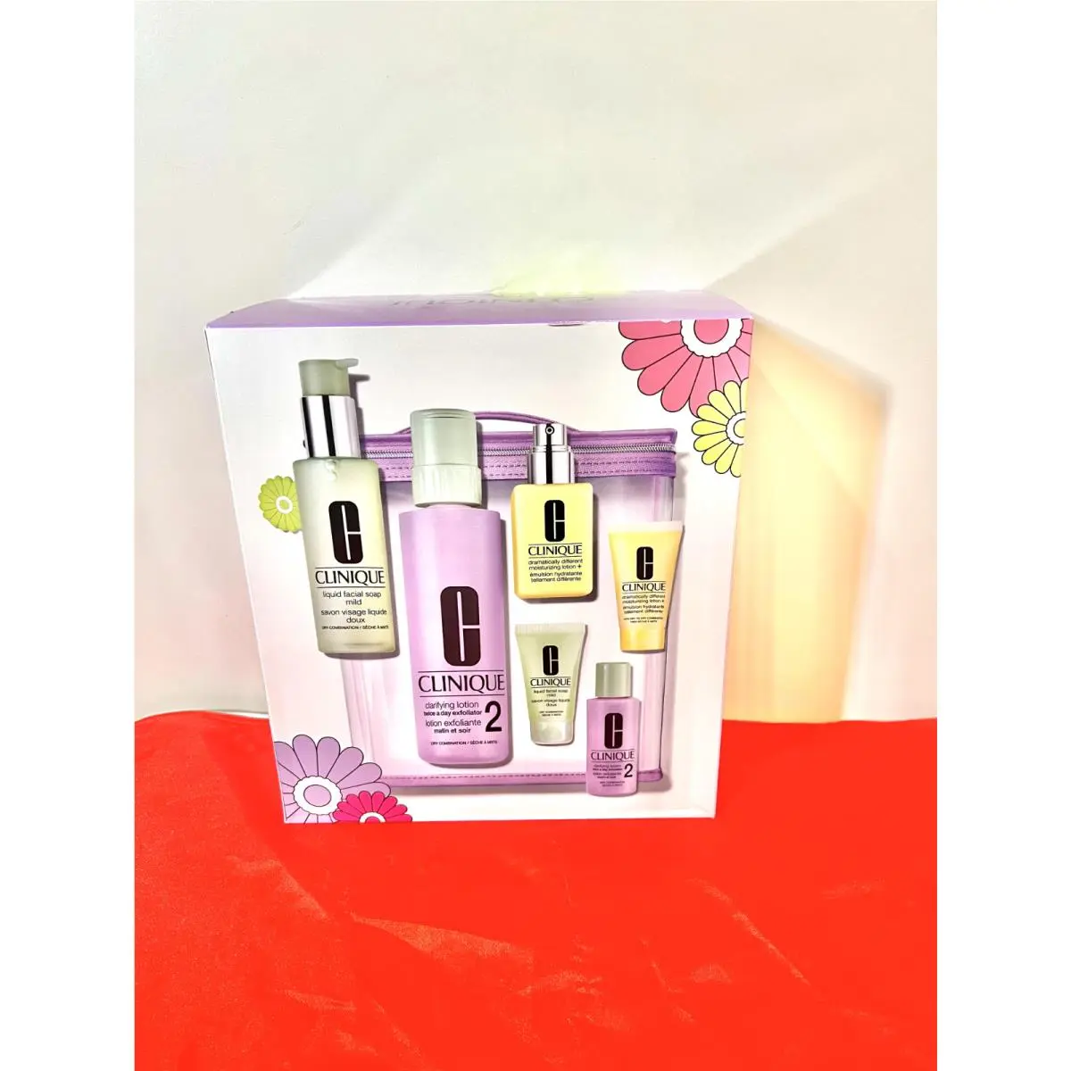 Clinique Great Skin Everywhere -skin Types 1 2 Set For Dry Combination Skin 7Pc