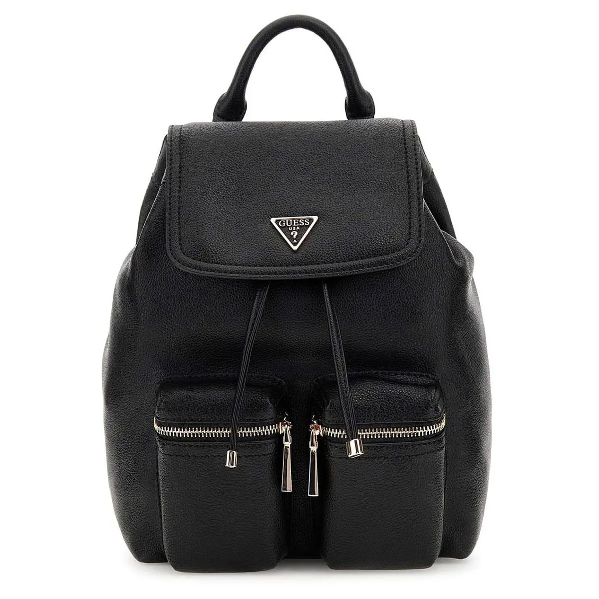 Manhattan II Large Backpack Womens Bag In Black by Guess