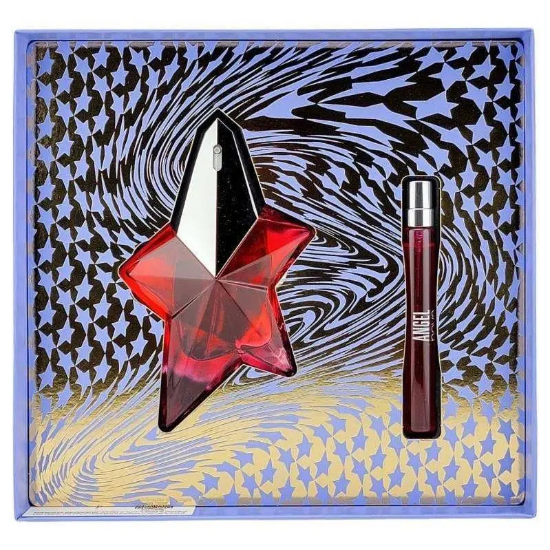 Thierry  Angel Nova Perfume Set 1.6 oz Eau de Parfum Spray .33oz Travel by Mugler