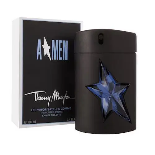 Angel by Thierry  Eau De Toilette Spray Refillable Rubber 3.4 oz For Men by Mugler
