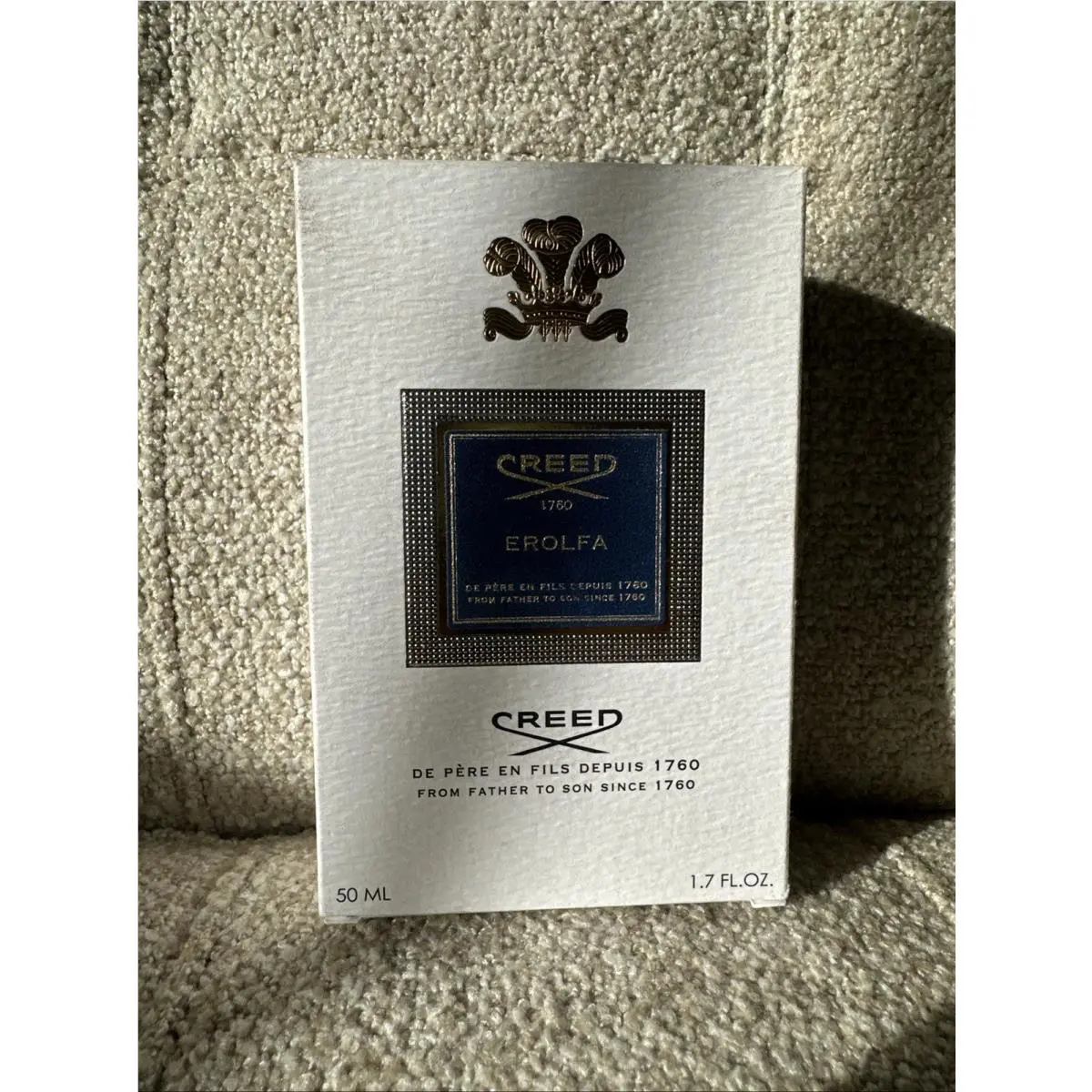 Creed Erolfa 1.7 oz 50 ml Eau De Parfum Spray Boxed Batch Code 2017
