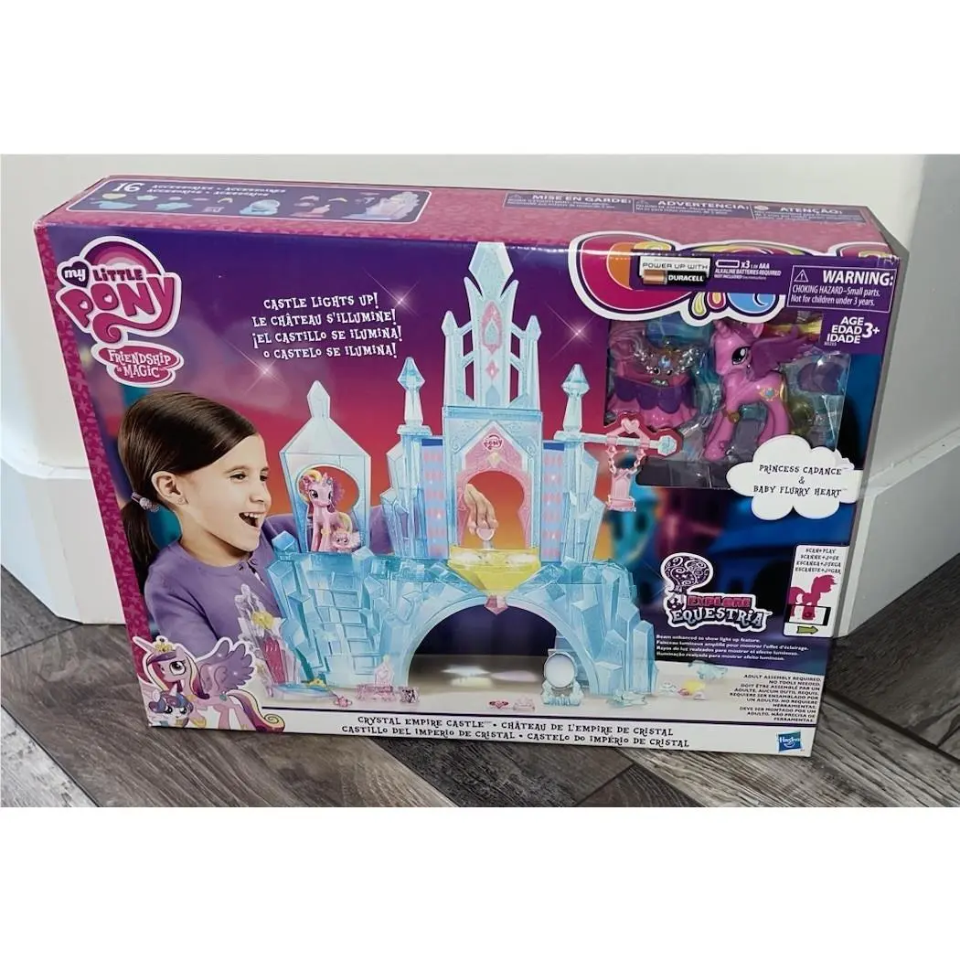 My Little Pony Crystal Empire Castle 2016 Mlp Cadance Flurry Heart_B5255_NRFB