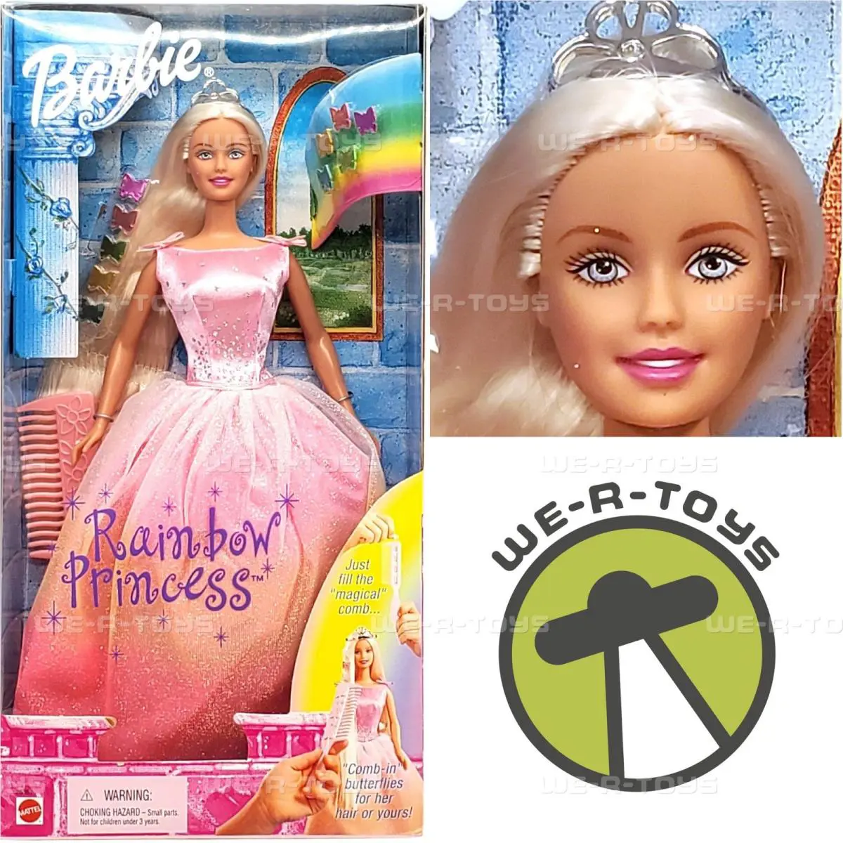 Barbie Rainbow Princess Doll 1999 Mattel No. 26357
