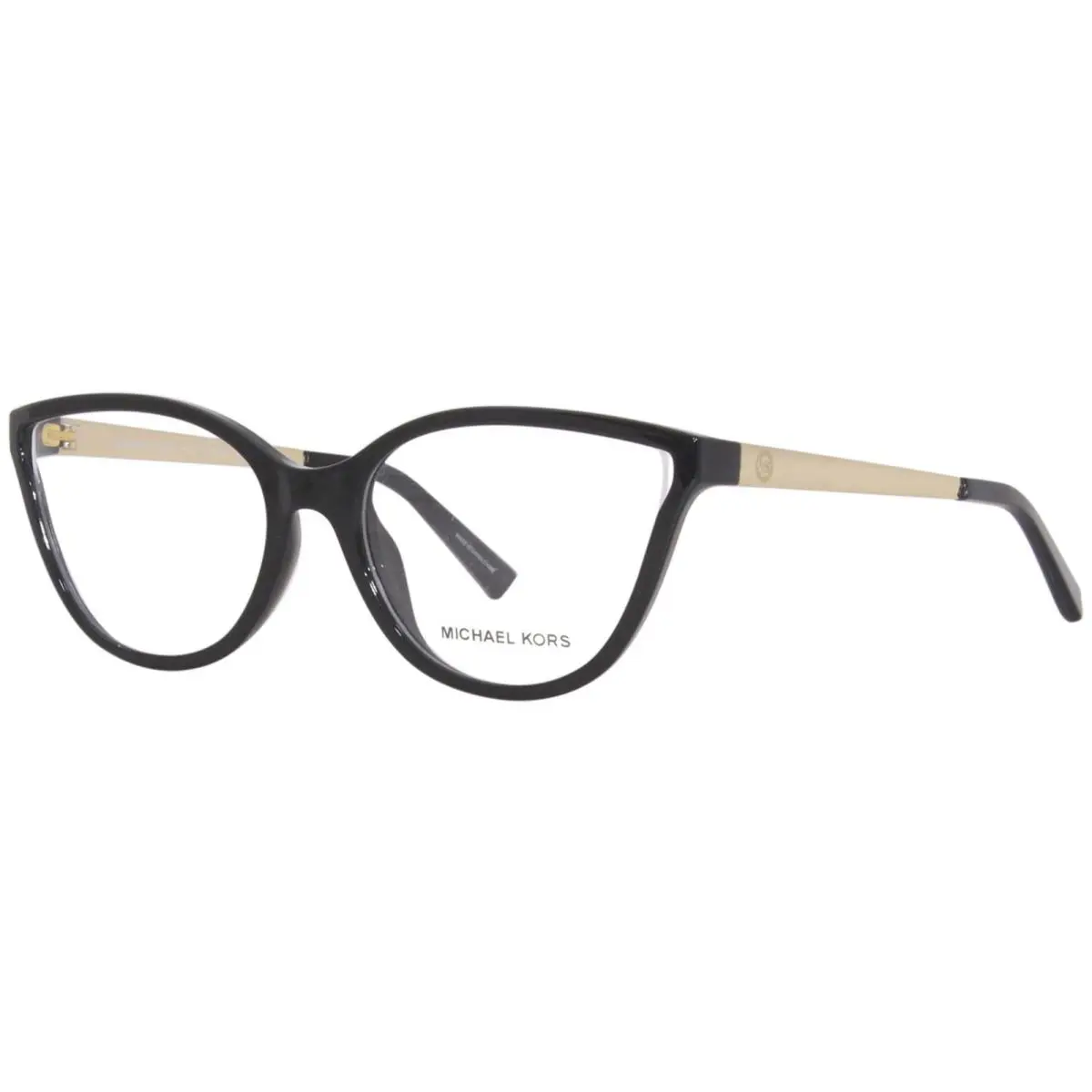 Michael Kors Belize MK4071U 3332 Eyeglasses Women`s Black Full Rim Cat Eye 53mm