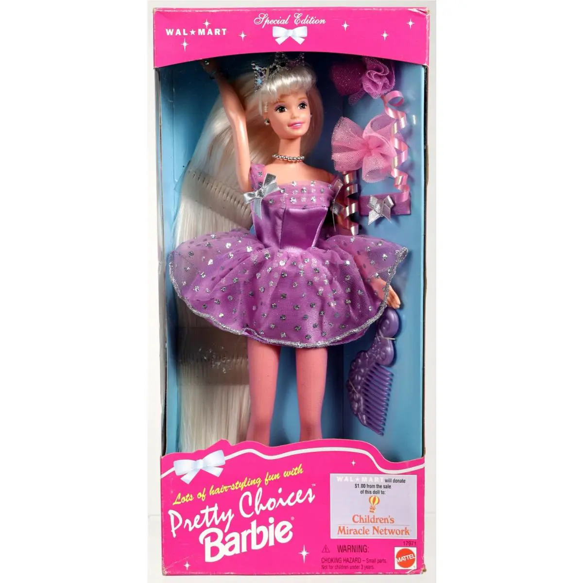 Pretty Choices Barbie Doll Walmart Special Edition - 17971 Nrfb 1996 by Mattel