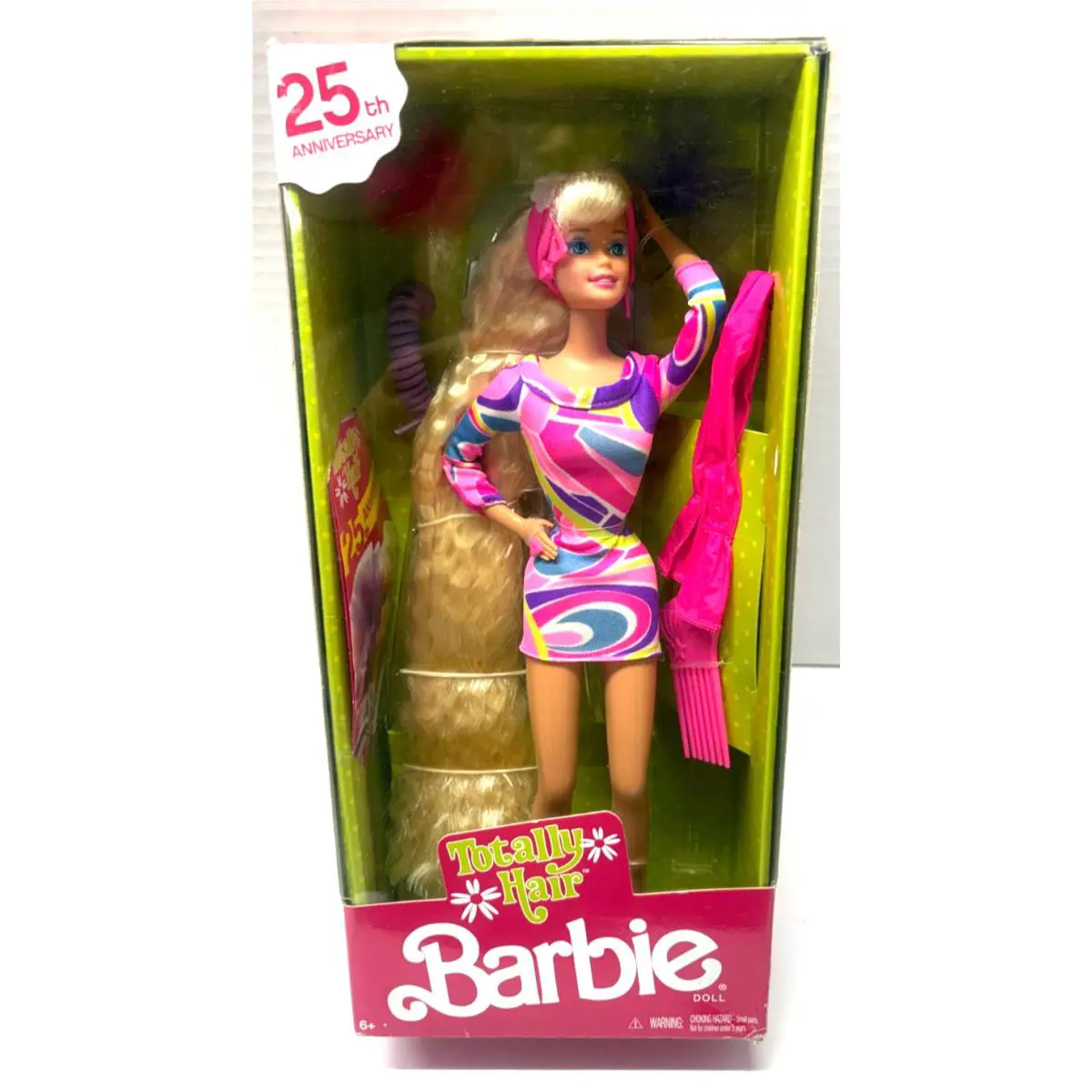 Mattel Barbie Totally Hair 25th Anniversary Doll 2016 DWF49 Nrfb
