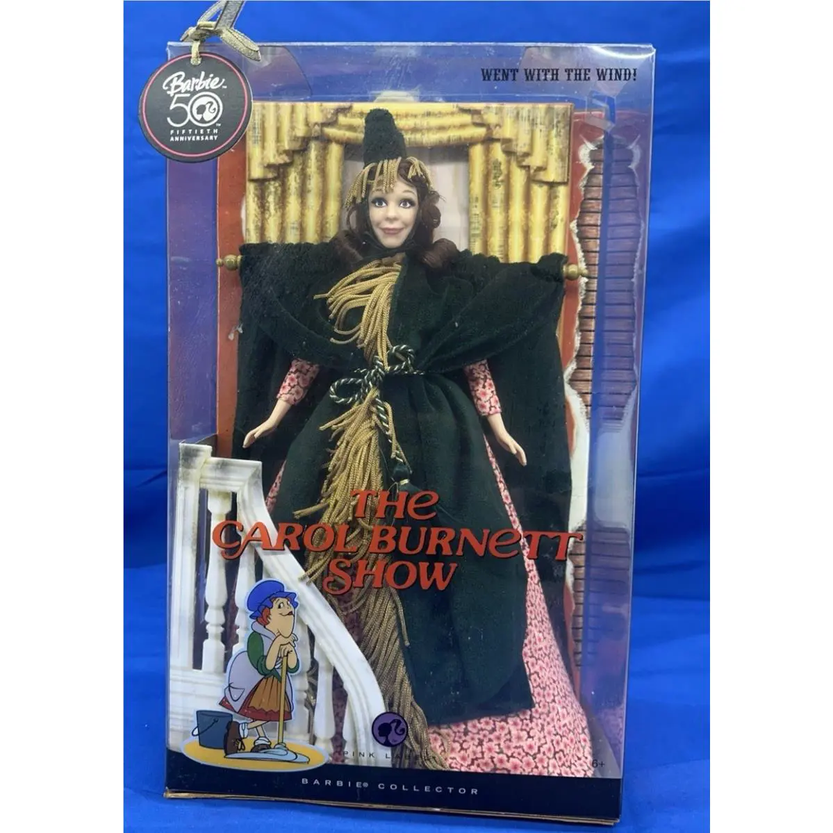 Barbie The Carol Burnett Show “went with The Wind” N7986- Pink Label- Collector