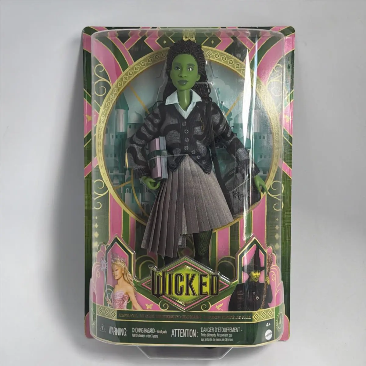 Wicked Elphaba At Shiz University Doll + Accessories Mattel Url Error Recall