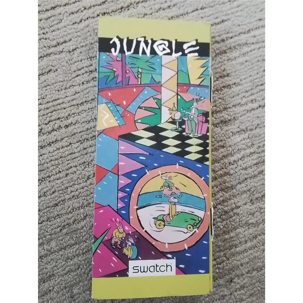 Swatch Watch 1998 Scuba Loomi Artist Special Watch Jungle SDV900