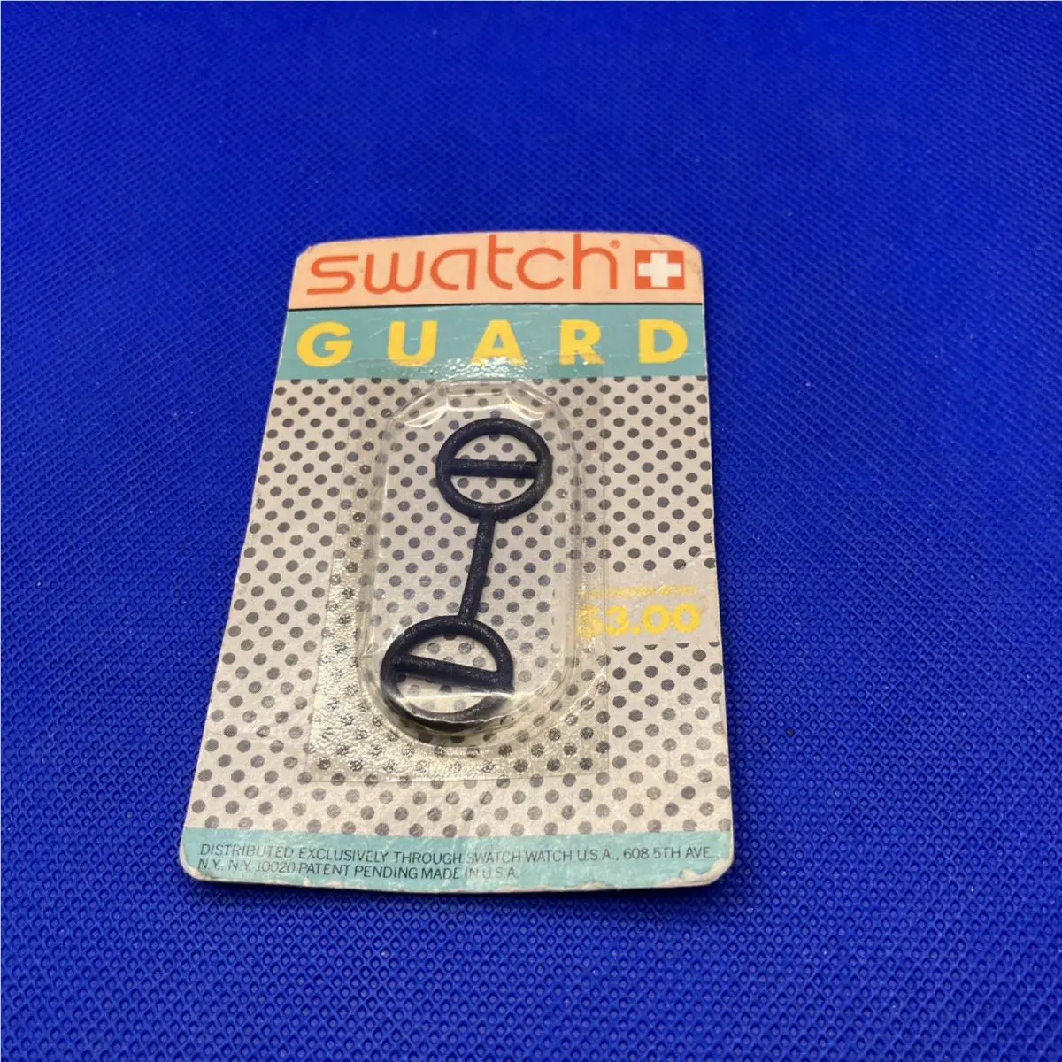 Vintage Swatch Guard on Card