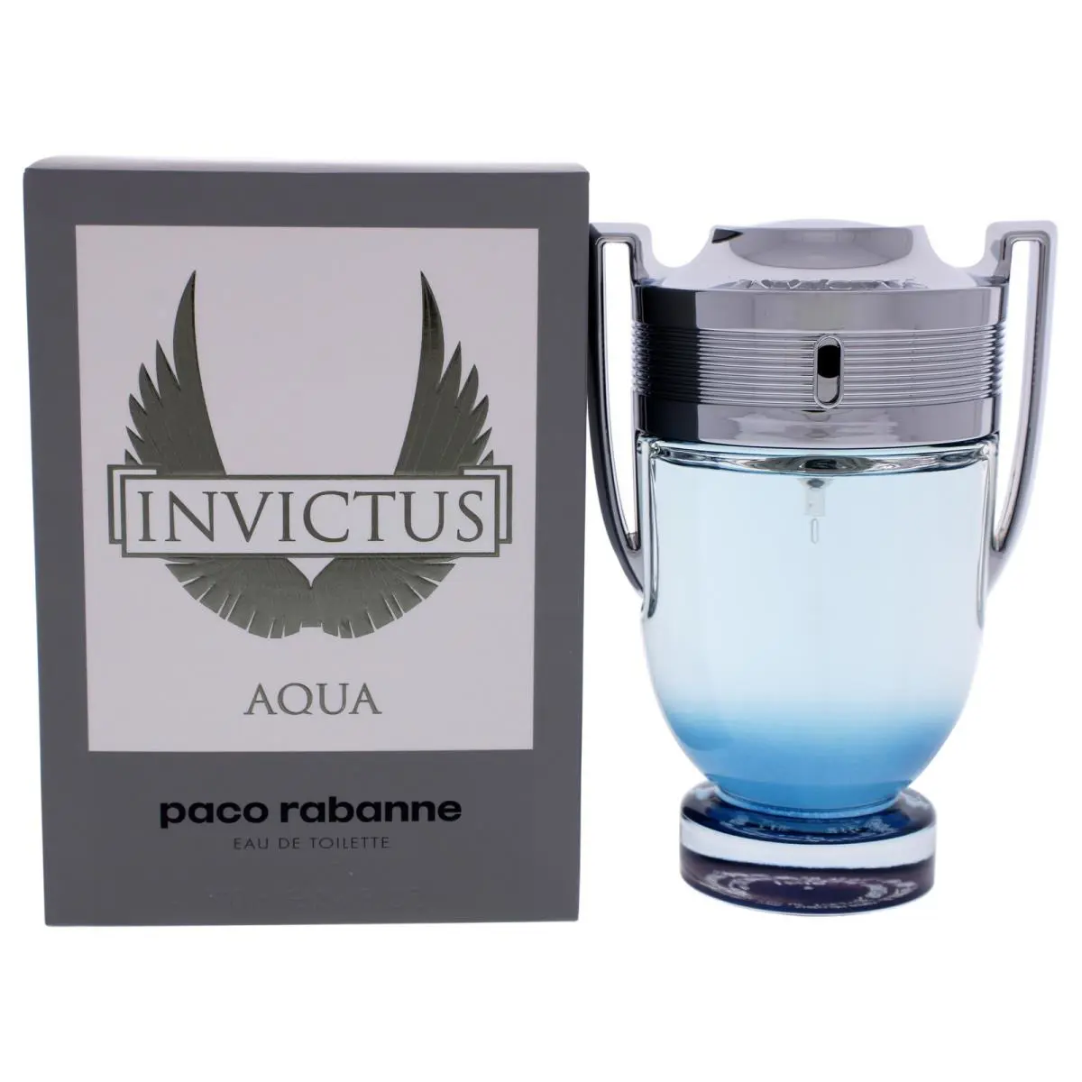 Invictus Aqua by Paco Rabanne For Men - 3.4 oz Edt Spray