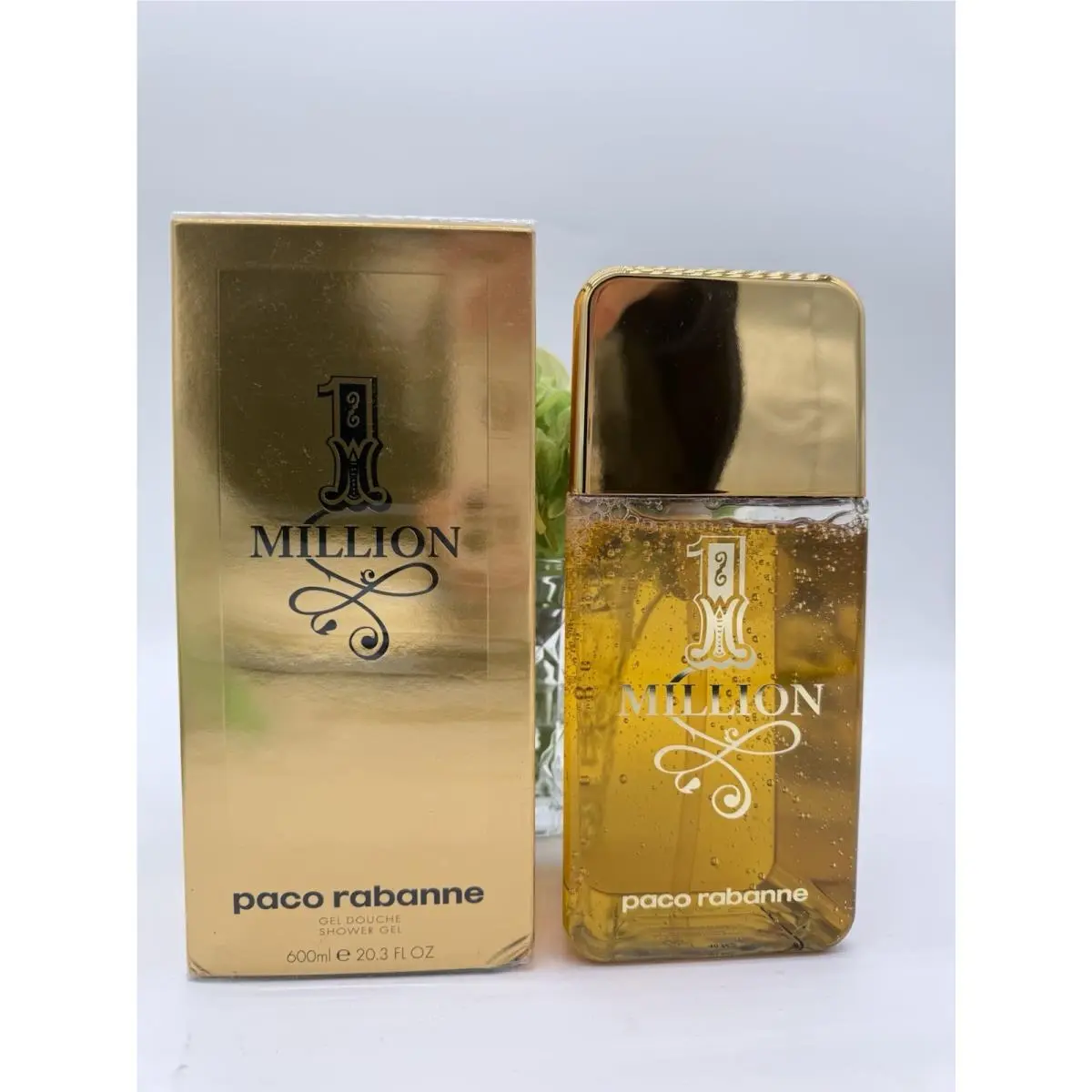 Paco Rabanne 1 One Million Shower Gel 600 ml 20.3 oz Jumbo Size