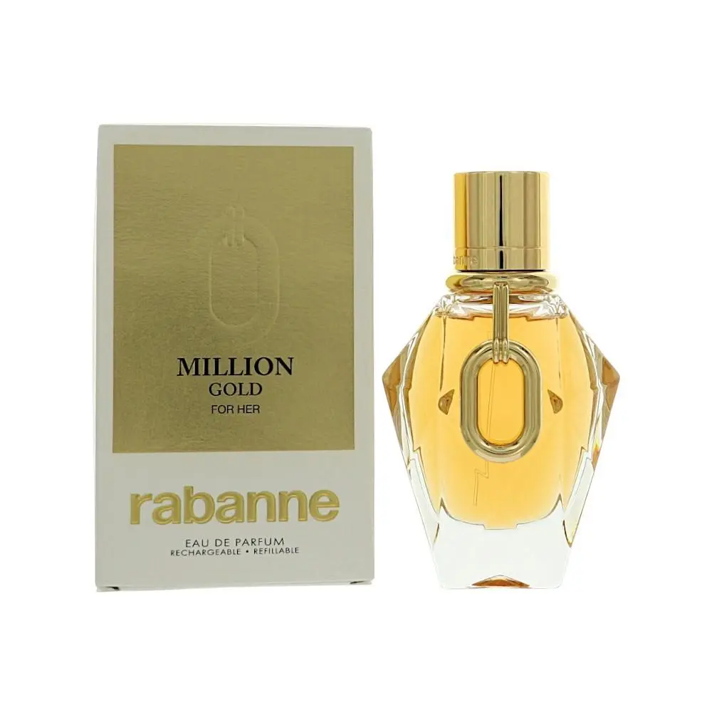 Million Gold by Paco Rabanne Box For Women 1.7 Oz Eau De Parfum Spray