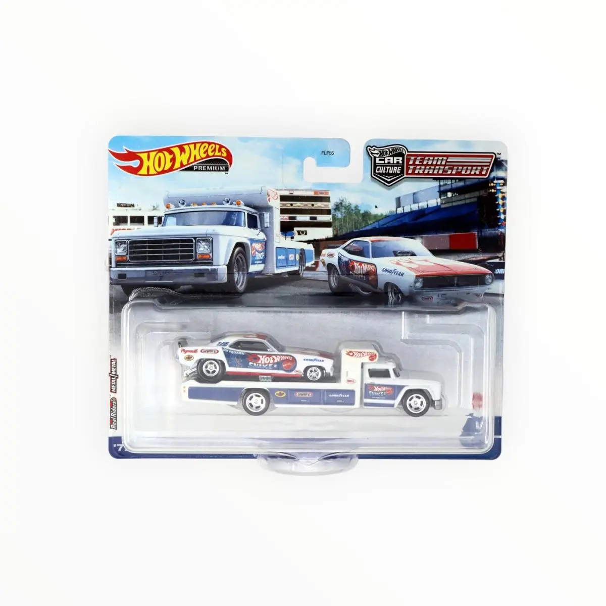Hot Wheels `72 Plymouth Cuda FC / Retro Rig 46 - 2022 Team Transport A