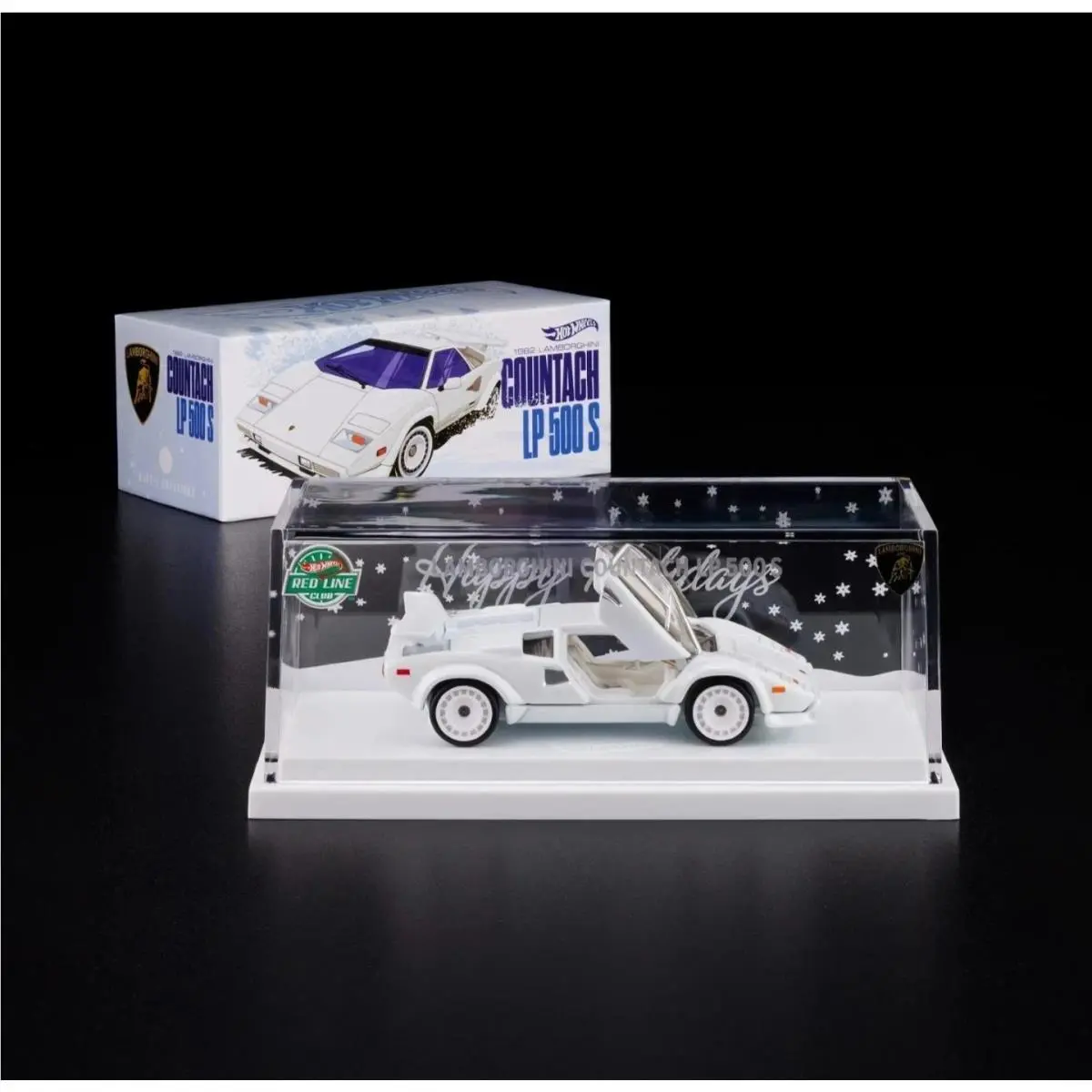 Rlc Exclusive 1982 Lamborghini Countach LP 500 S Scale Diecast 1/64 Model JCP25