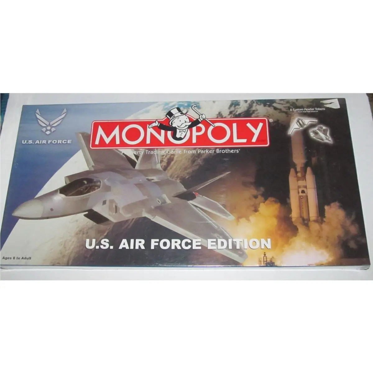 Vintage Monopoly US Air Force Edition 2003 Board Game Hasbro Usaopoly