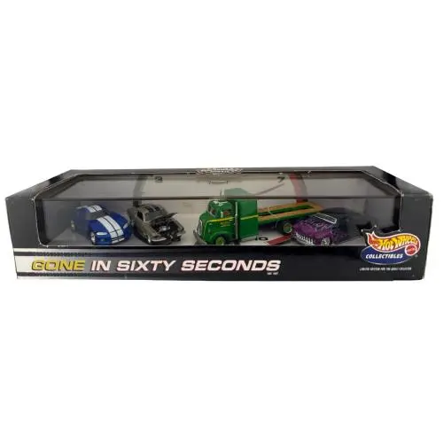 Hot Wheels Collectibles Performance Series 2 Gone in Sixty Seconds 4 Car Set