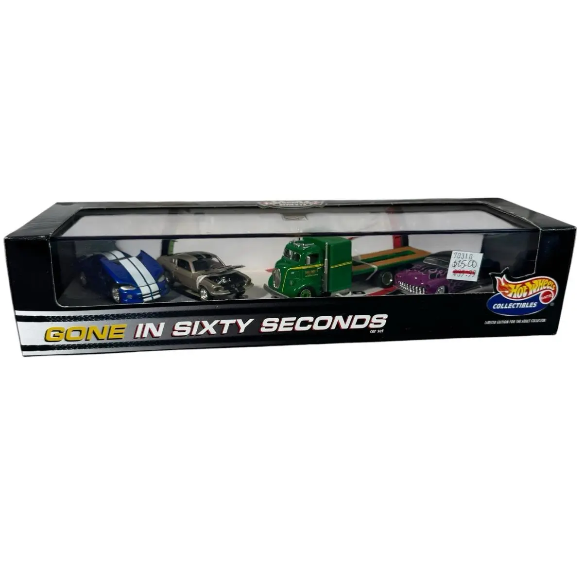 Hot Wheels Collectibles Performance Series 2 Gone in 60 Seconds 4 Car Set