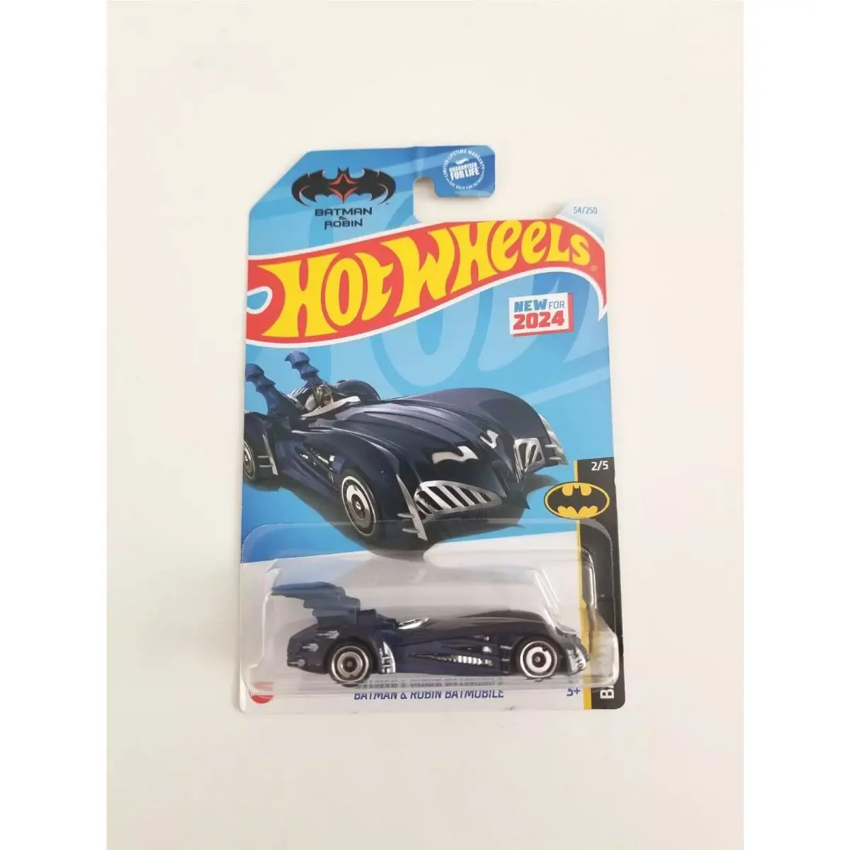 Batman Robin Batmobile Hot Wheels Batman Dark Blue 54/250 2024