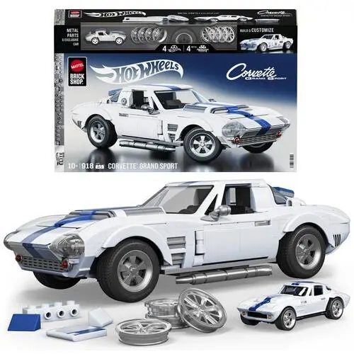 WB Mattel Brick Shop - Hot Wheels Elite Series Building Set: Corvette