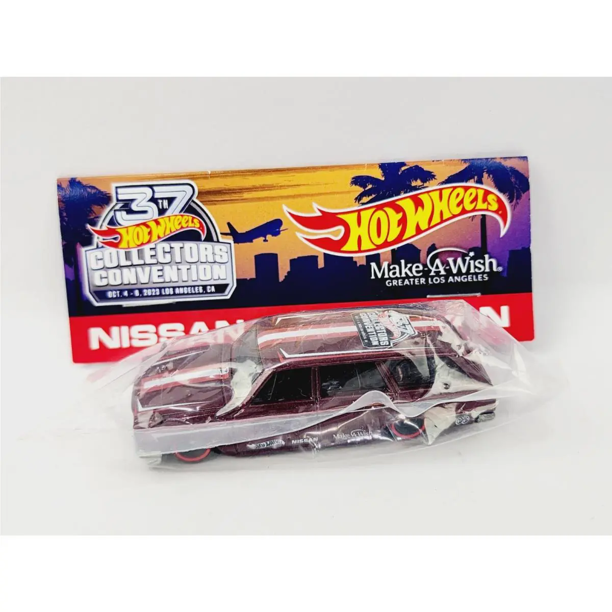 Hot Wheels 37TH Convention Nissan Skyline Van Maroon Very Nice WT268