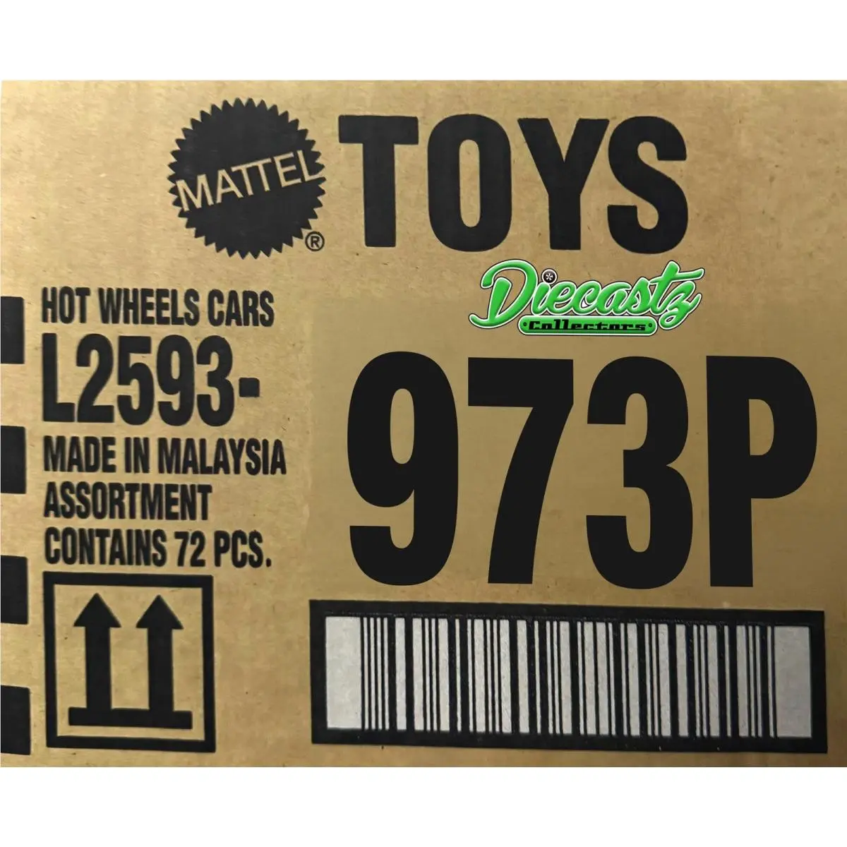 2026 Hot Wheels P Case - No Double Tape - Shipped in Double Box