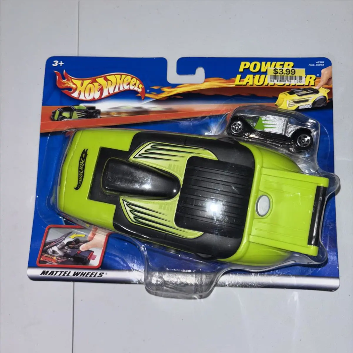 Hot Wheels Power Launcher 47376 Green Mattel