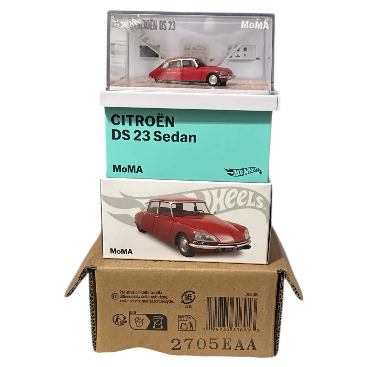 Hot Wheels x Moma Citro n DS 23 Sedan In Hand Mattel Creations