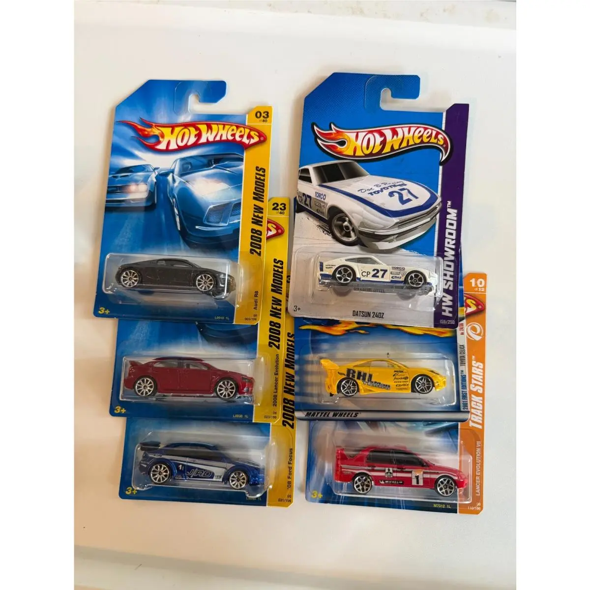 Hot Wheels 6× 2008 Models Series / Datsun 240Z / Toyota Celica A45