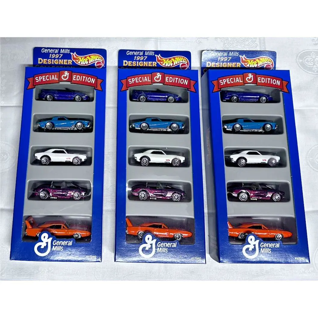 Hotwheels Mattel 1997 Designer Collection General Mills Fifteen