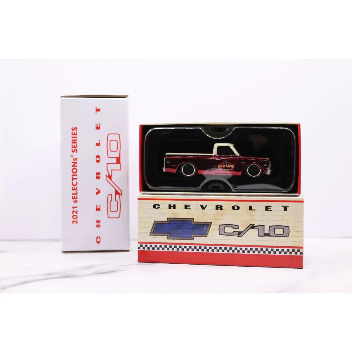 Hot Wheels Rlc Red Line - 1969 Chevy C-10 Pickup Truck Never Out of The Box