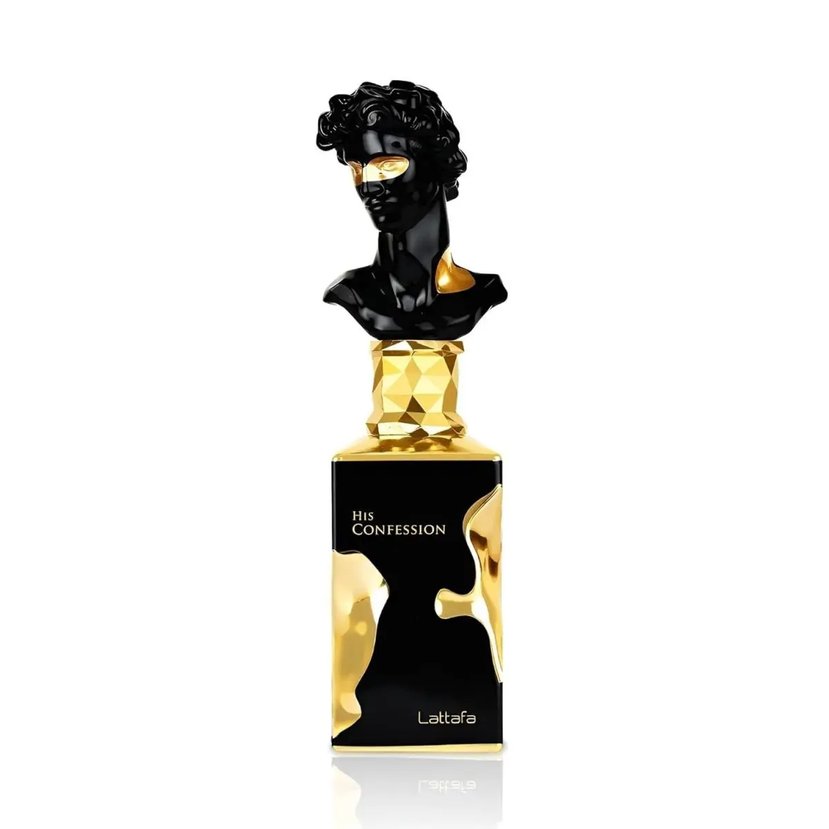 Lattafa His Confession For Men Eau de Parfum 3.4 Fl Oz Pack of 1
