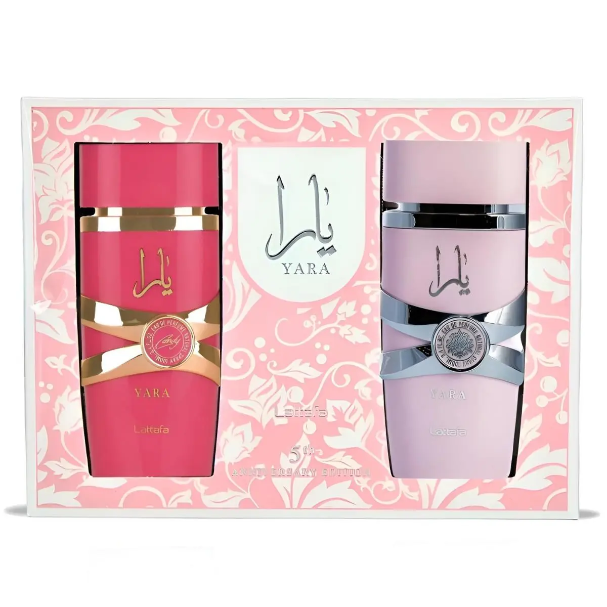 Lattafa Yara 5th Anniversary 2 Piece Gift Set Yara and Candy