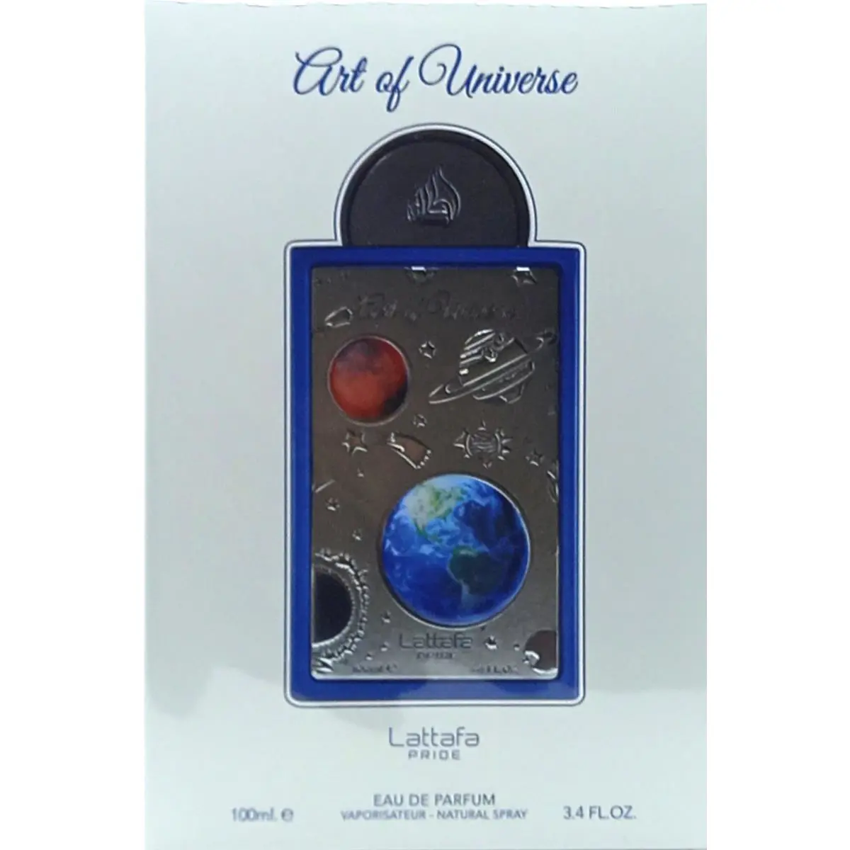 Lattafa Pride Art OF Universe Eau DE Parfum Spray Unisex 3.4 Oz / 100 ml