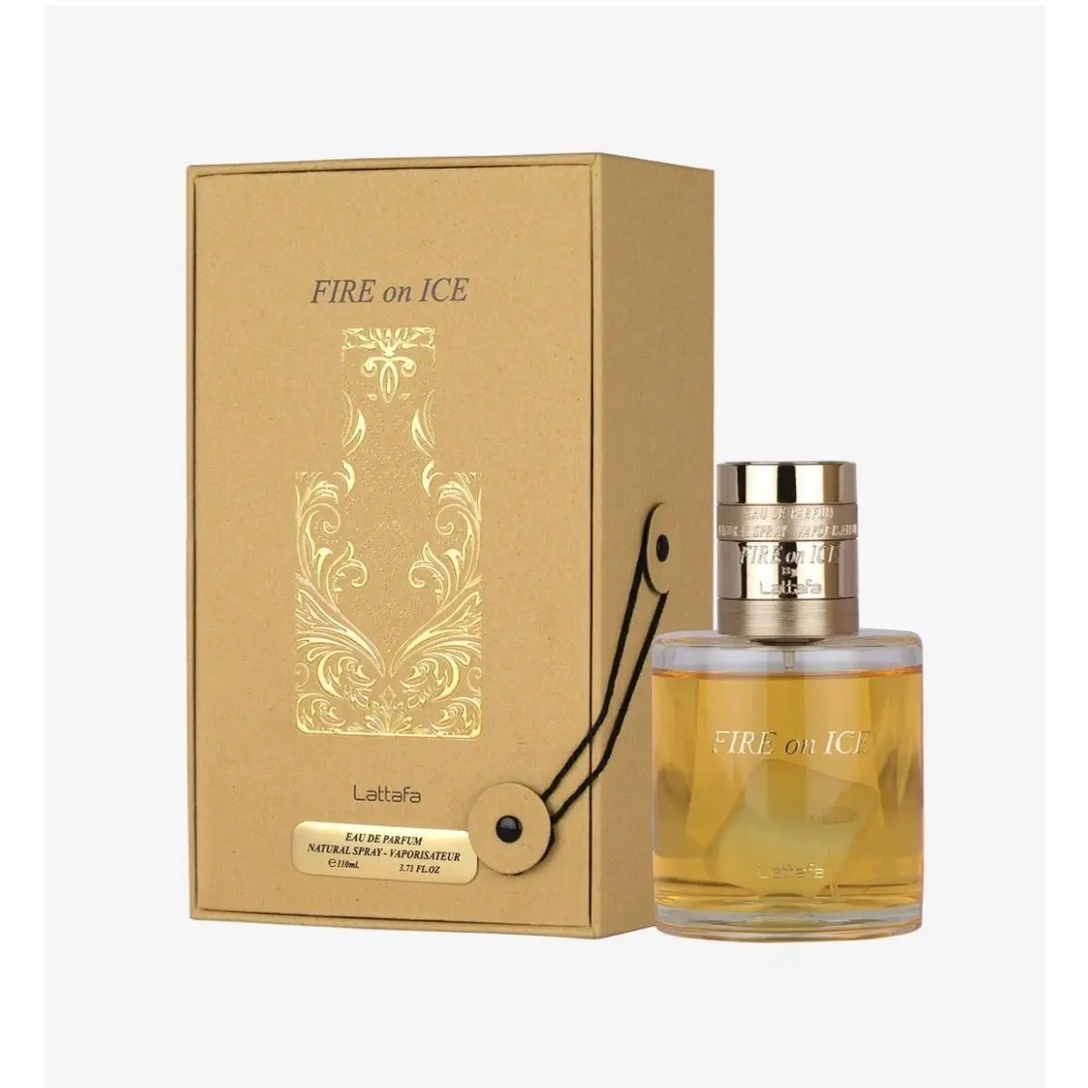 Fire On Ice Eau de Parfum Spray 110ml 3.71oz by Lattafa