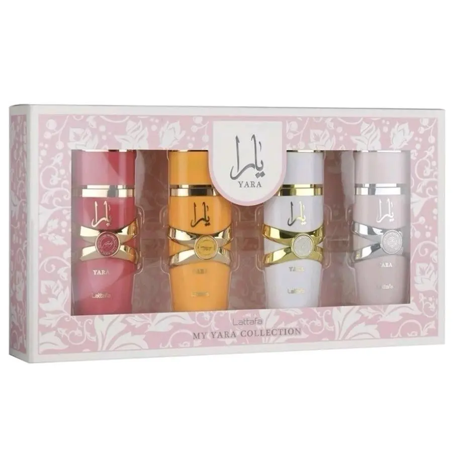 Yara Perfume My Yara Collection Eau De Parfum Set 4pc 25ml Travel Size Lattafa
