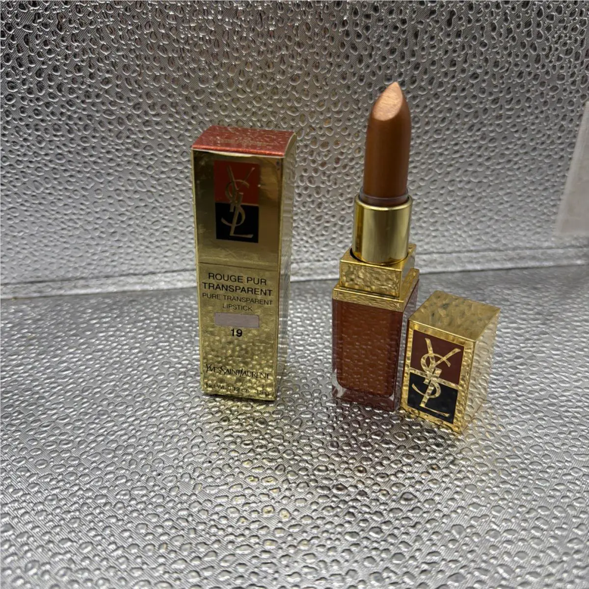 Yves Saint Laurent Ysl Rouge Pur Pure Lipstick 19 Pearly Copper Nos B2