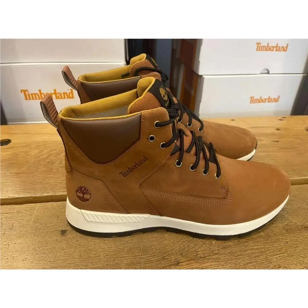 Timberland Men`s Killington Trekker Mid Lace Sneaker Saddle A2H7Q-F13 All Sizes