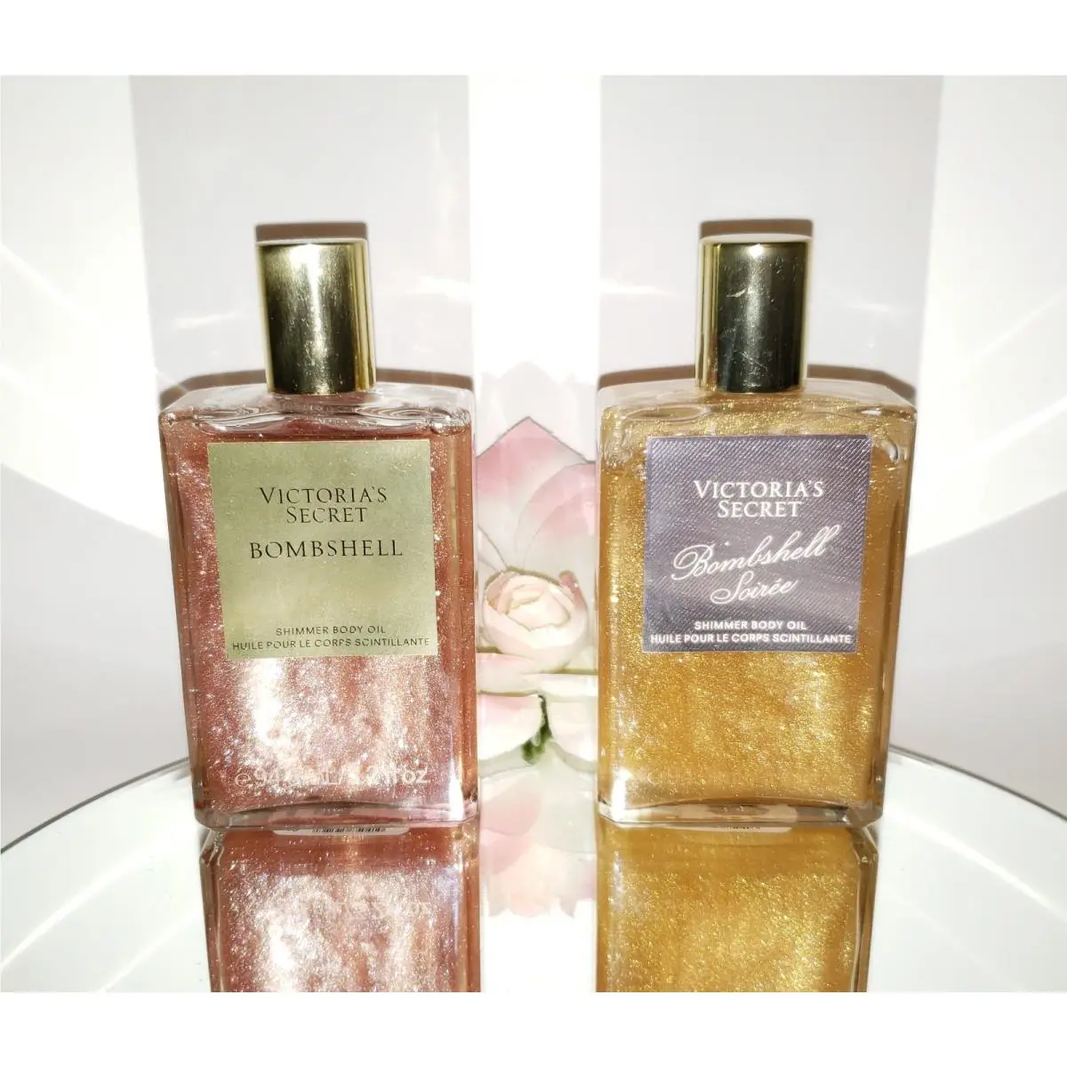 Victoria`s Secret Bombshell or Bombshell Soiree Shimmer Body Oil 3.2oz You Pick by Victoria's Secret
