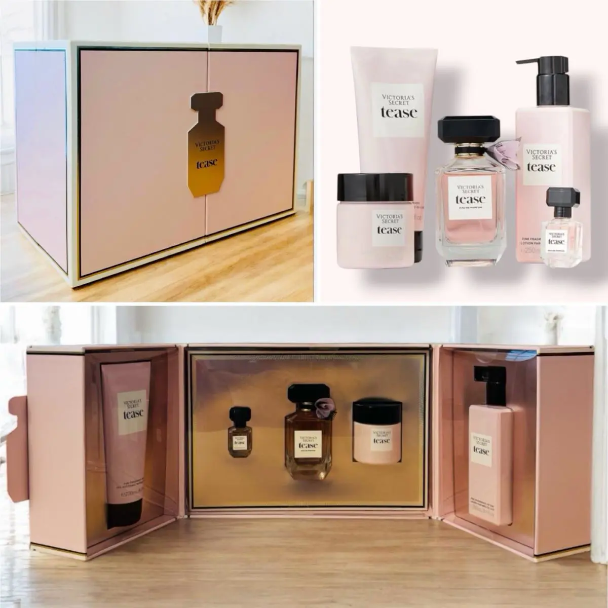 Tease Victoria’s Secret Perfume Edp Eau de Parfum 100ml/3.4oz 5 Pieces Gift Set