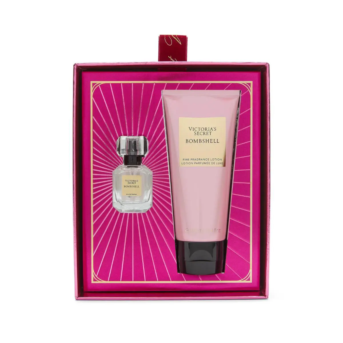 Victoria`s Secret Bombshell 2-Piece Mini Eau de Parfum Lotion Gift Set by Victoria's Secret