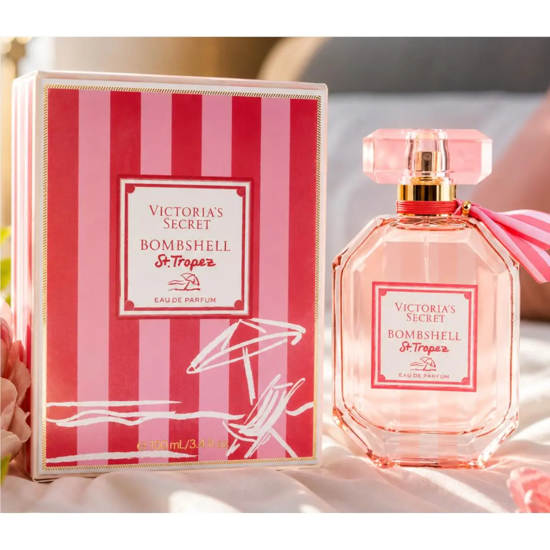 Bombshell St. Tropez Victoria`s Secret 3.4 Oz 100 ml Edp Eau De Parfum Spray