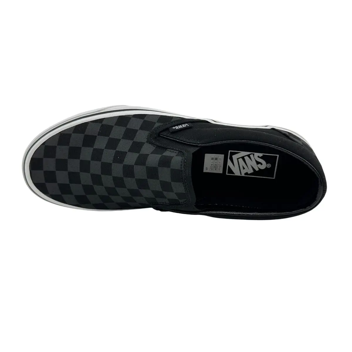 Vans shoes - VANS Slip On - Slip - VN000EYE276 - Black, Manufacturer: Checkerboard Black 8