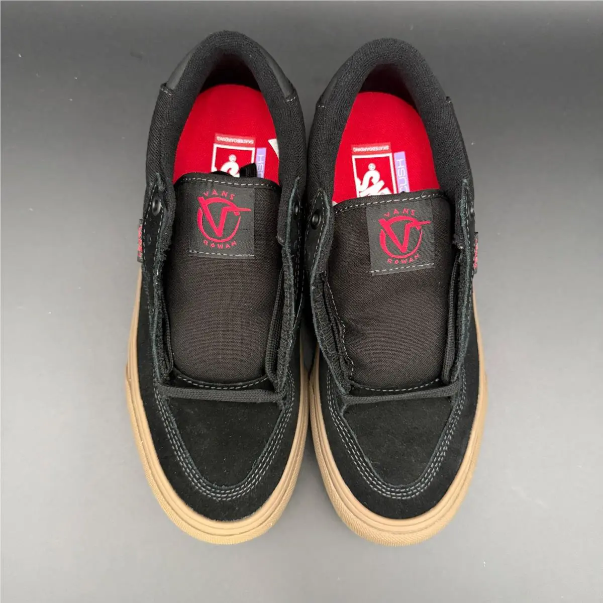 Vans shoes - VANS Skate Rowan Gum Shoe - VN0A5JIC39L - Black 1