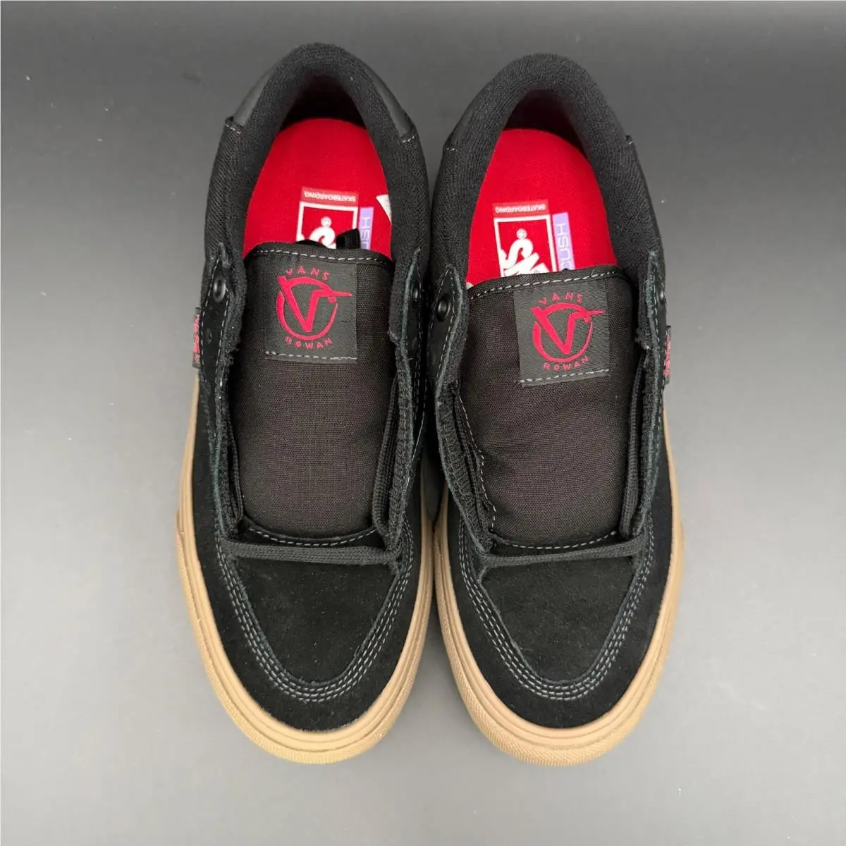 Vans shoes - VANS Skate Rowan Gum Shoe - VN0A5JIC39L - Black 13