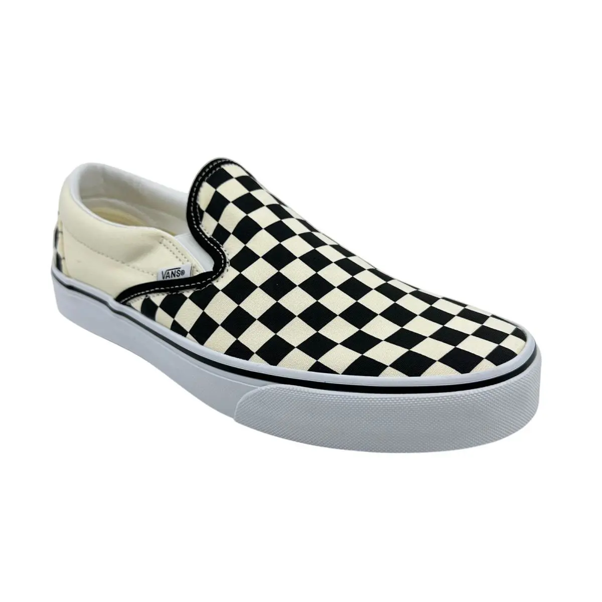 Vans shoes - VANS Slip On - Slip - VN0A4BHOTYQ - Black, Manufacturer: Checkerboard Black White 0