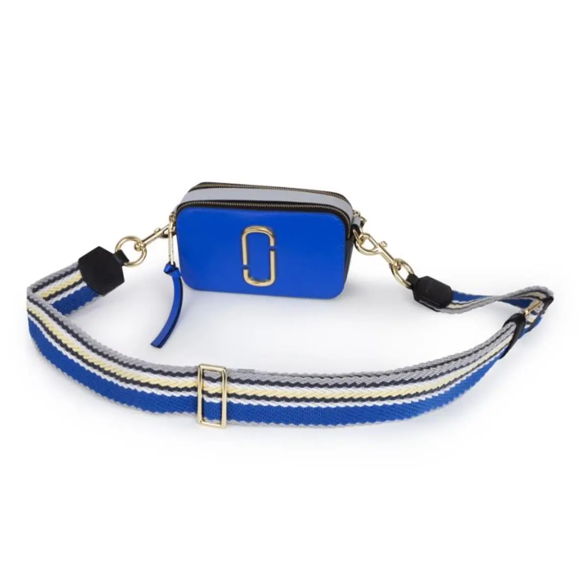 Women`s Snapshot Camera Bag One Size Dazzling Blue Multi M001 by Marc Jacobs