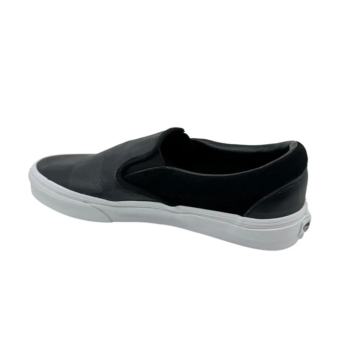 Vans shoes - VANS Slip On - Slip - VN0A4U382P9 - Black, Manufacturer: Leather Suede Checkerboard Asphalt Black 1
