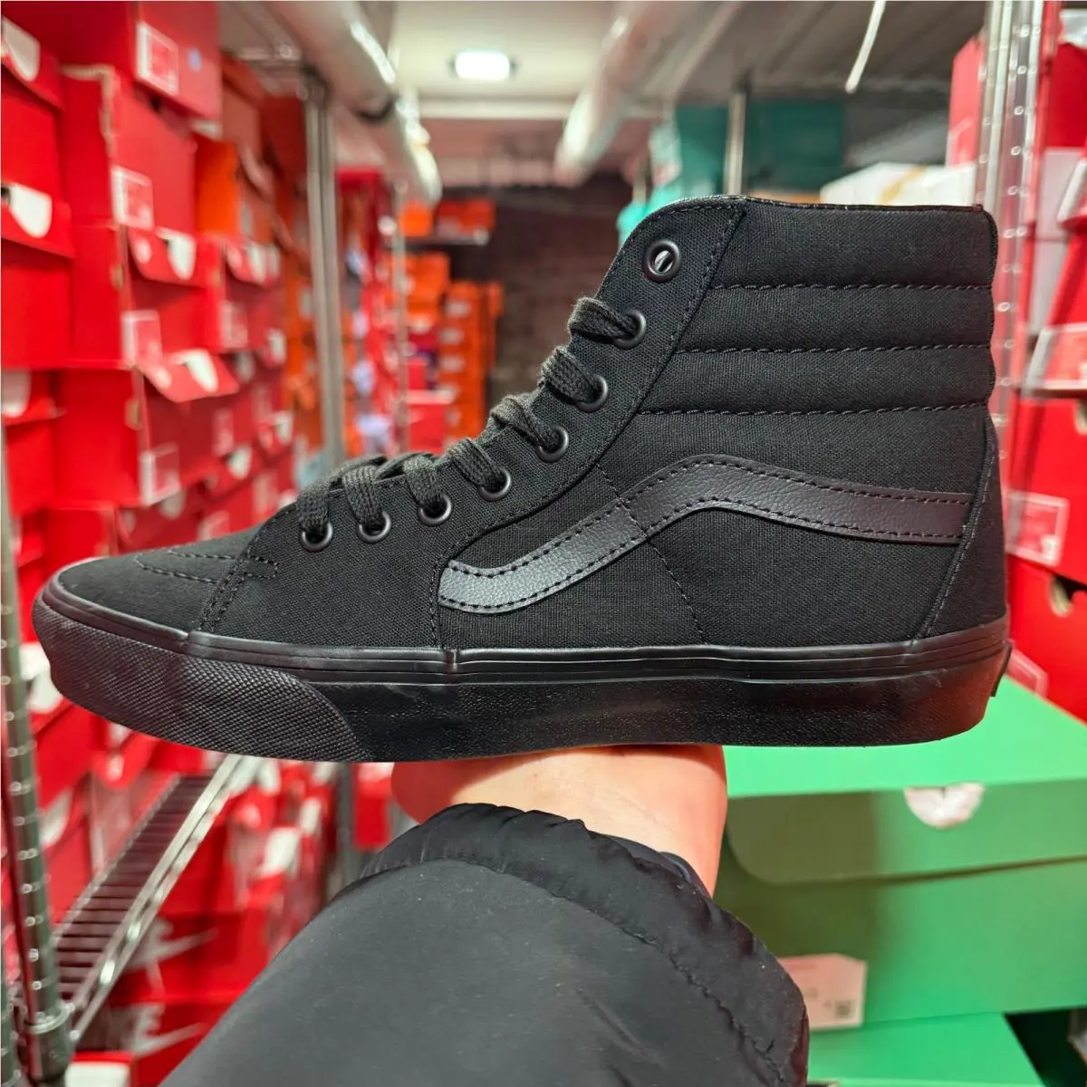 Vans shoes - VANS Sk8-Hi - VN000TS9BJ4 - Black 19